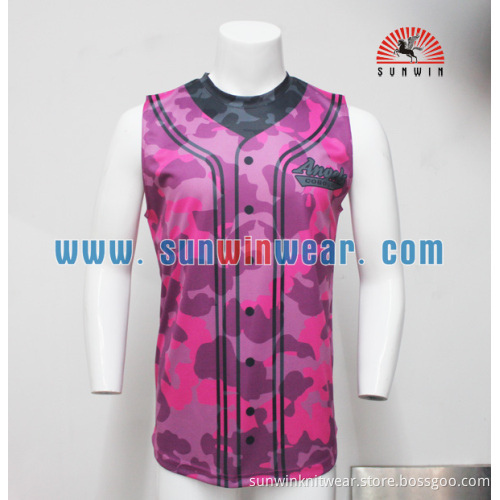 Custom sublimated baseball shirt bassball jersey custom dry fit baseball jersey heat transfer blank baseball jerseys